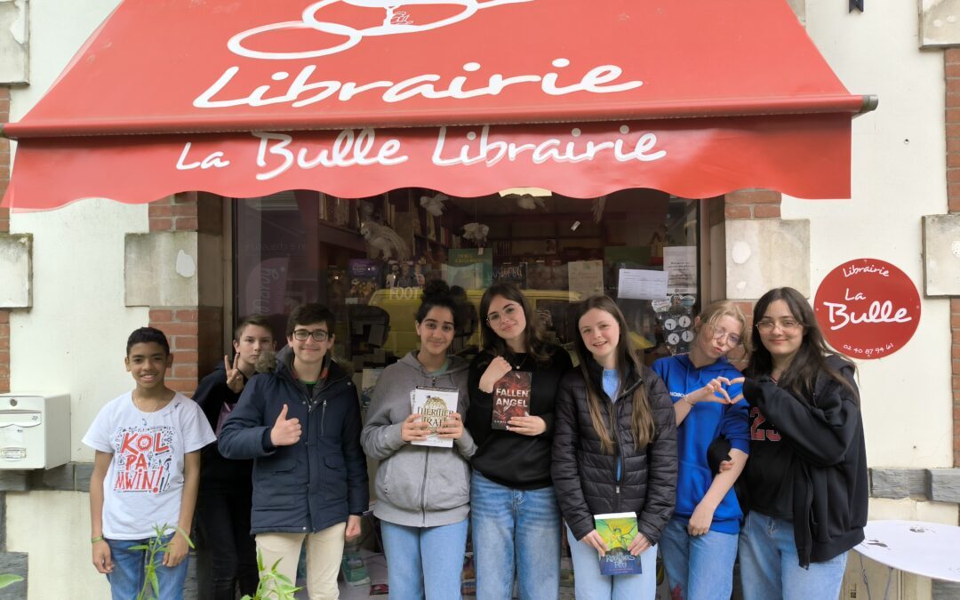 En visite à la librairie